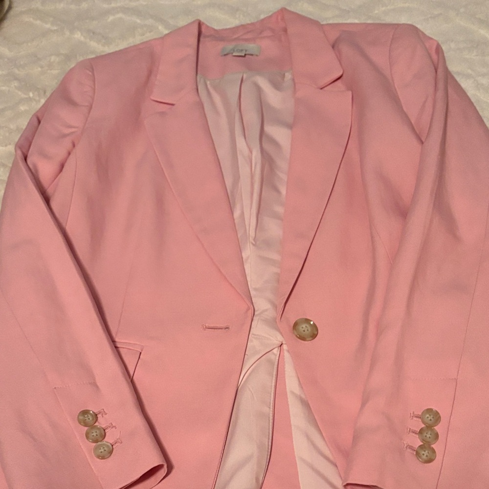 LOFT Light Pink Women's Blazer